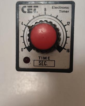 TEMPORIZZATORE ELETTRONICO VINTAGE CET