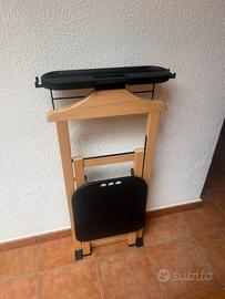 Portabiti in legno naturale Foppapedretti