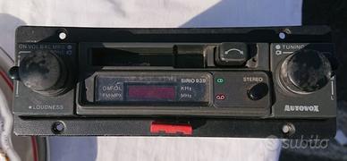 AUTOVOX Car Stereo Autoradio a cassette Vintage