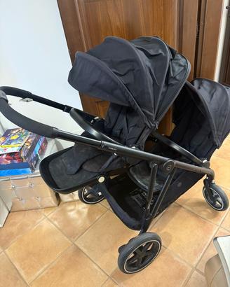 Passeggino gemellare Cybex gazzelle super completo