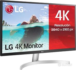 Monitor LG 27" 4K