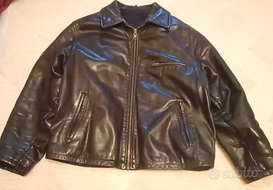 Giacca vera pelle combipel donna nero