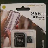 scheda micro Kingston 256 GB 