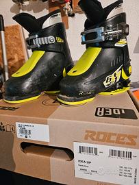 Scarponi sci bambino allungabili misura 25-29