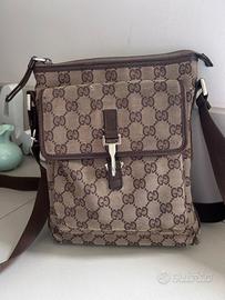 GUCCI GG MONOGRAM VINTAGE BORSA TRACOLLA MESSENGER