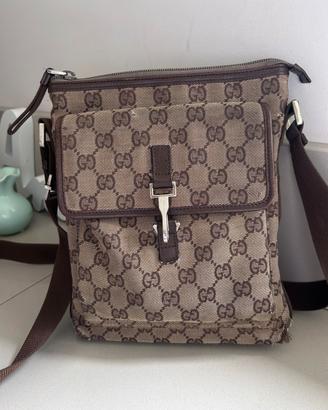 GUCCI GG MONOGRAM VINTAGE BORSA TRACOLLA MESSENGER