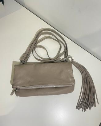 Gianni chiarini pochette color tortora