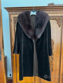 Cappotto donna collo volpe