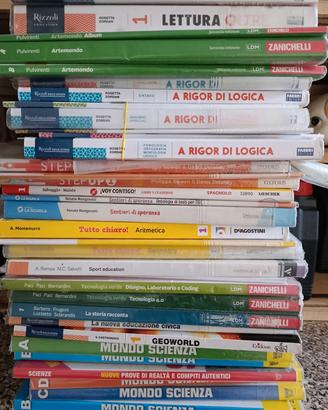 Libri scolastici prima media