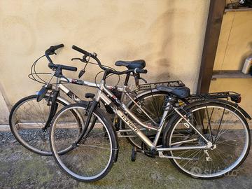 2 bici da passeggio uomodonna 
