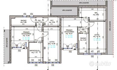 Appartamenti al piano terra al grezzo