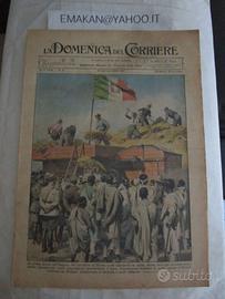DOMENICA DEL CORRIERE N 3 / 1938 ETIOPIA 