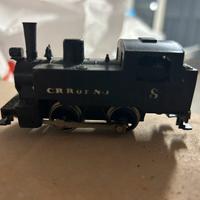 locomotiva rivarossi motore a vapore n.8