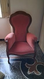 Poltrona velluto