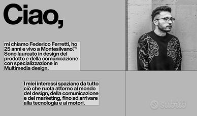 Graphic Designer / Grafica pubblicitaria