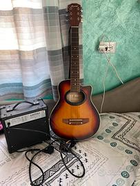 Chitarra acustica arrow (leggere descrizione)