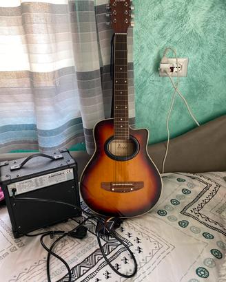 Chitarra acustica arrow (leggere descrizione)