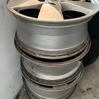 SET 4 CERCHI IN LEGA RENAULT DA 16” CON 5 FORI