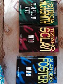 Libri romanzi  brivido e altro