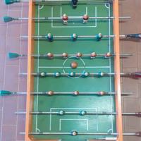 Calciobalilla Inter-Milan con omini in ferro