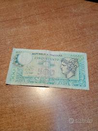 500 LIRE BIGLIETTO DI STATO MERCURIO 02/04/1979