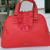 Borsa rossa a mano Denny Rose 