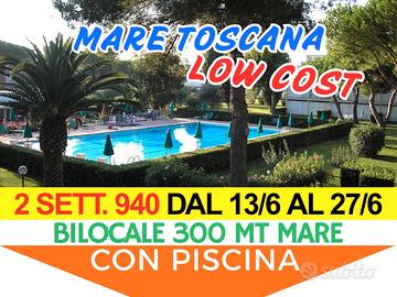 Appartamenti giugno luglio agosto mare Toscana