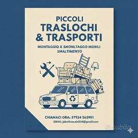 Piccoli traslochi e trasporti a Bologna e dintorni