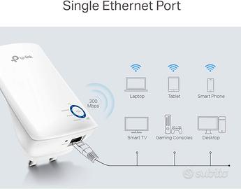 TP-Link TL-WA850RE Ripetitore di rete Bianco 10, 1