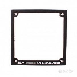 Cornice targa Vespa stampato My Vespa is fantastic