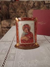 Icona in vetro Madonna della Tenerezza 