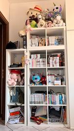 Librerie/scaffali bianchi