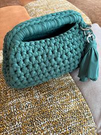 Clutch bag fatta a mano