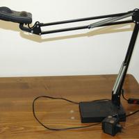 Lampada da tavolo alogena vintage