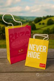 🎁 Borsa originale Ray-Ban – Never Hide