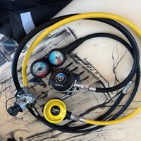 Doppio Erogatore octopus Mares completo revisione