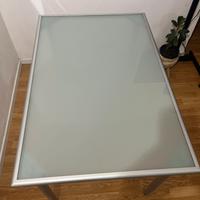 Tavolo vetro temperato 80x120