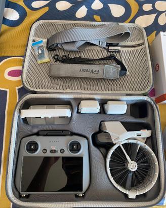 DJI Flip + DJI RC 2 + 2 batterie + Hub + valigia c