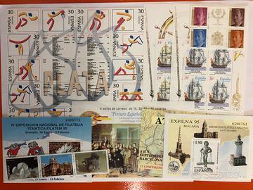 Francobolli annata completa Spagna 1995 Correos