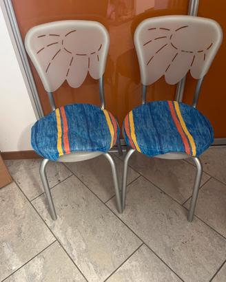 Coppia di Sedie di Design