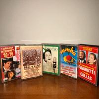 5 audiocassette vintage