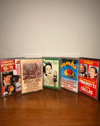 5 audiocassette vintage