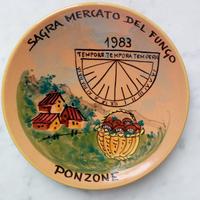 Ceramica S.Giorgio Albisola piatto 1983