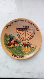 Ceramica S.Giorgio Albisola piatto 1983