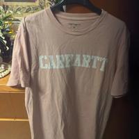 t-shirt carhartt rosa cipria