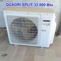 CLIMATIZZATORE POMPA DI CALORE AERMEC QUADRI SPLIT