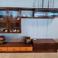 Mobile Soggiorno in legno di Ciliegio