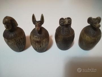 4 VASI CANOPI MITOLOGIA EGIZIA  A.C.