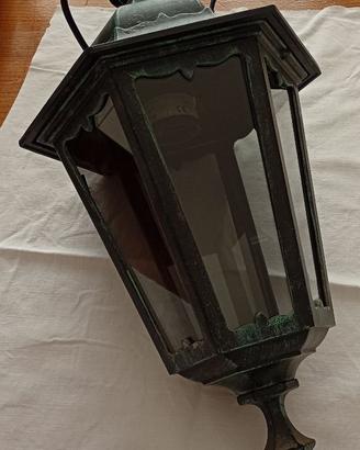 Lampada da parete vintage - metallo effetto antico