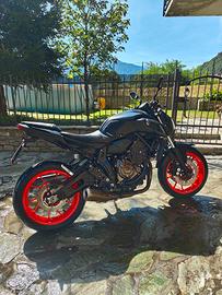 MT-07,  2020, 35kw, A2, 5700km, pronta ad utilizzo